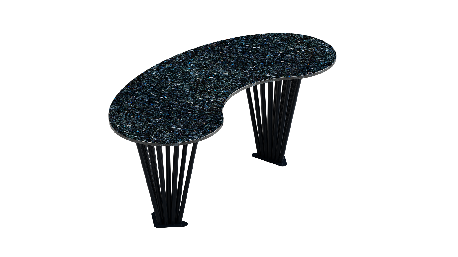 Masa Model M 2 Volga Blue Fara fundal_Interactive LightMix